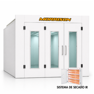 CABINA DE PINTURA AUTOMOTRIZ MORRISON SERIE 2 CON SECADO INFRARROJO